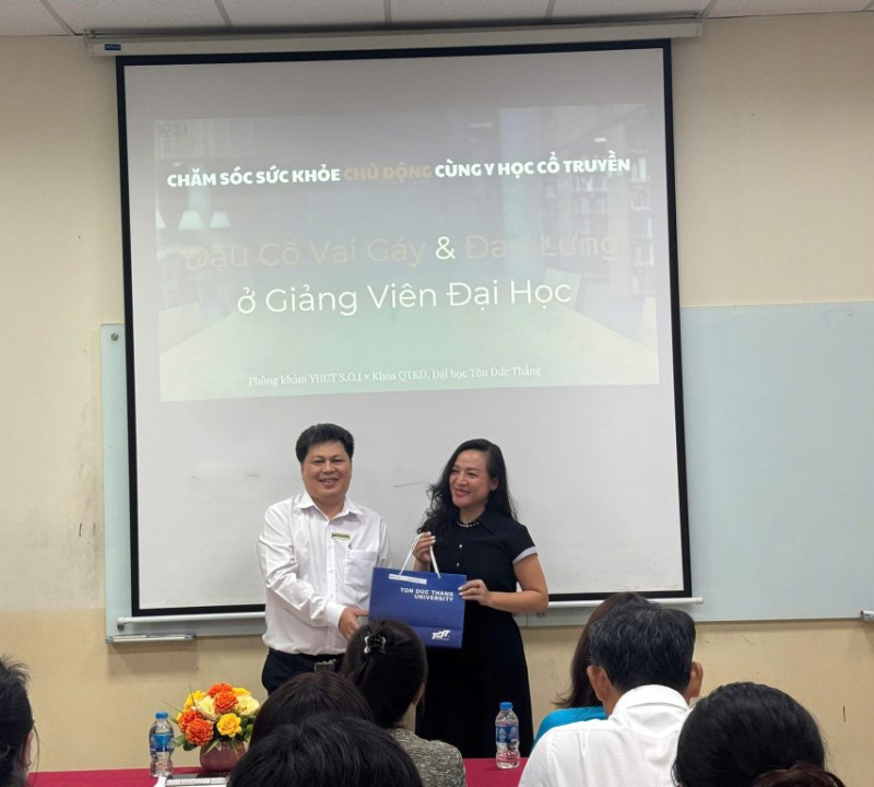 Phòng khám S.O.I đồng hành cùng Đại học Tôn Đức Thắng trong chuyên đề “Chăm sóc sức khỏe chủ động cùng Y học cổ truyền”